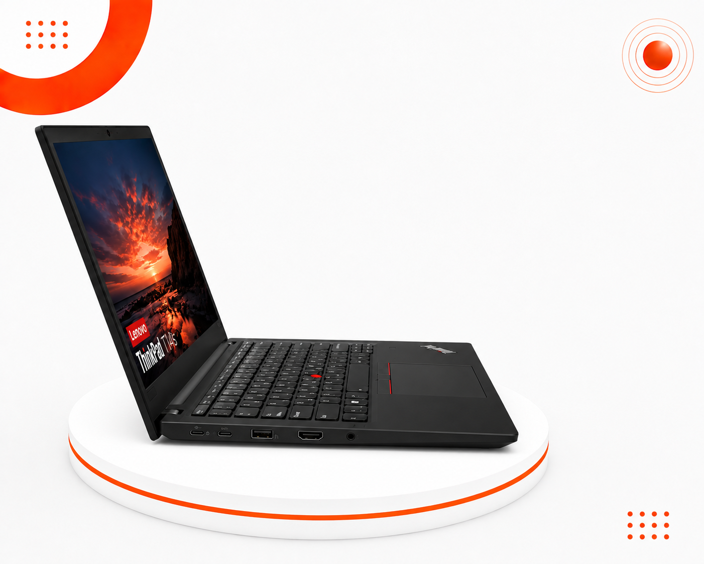 لينوفو ThinkPad T14s - المعالج AMD Ryzen 5 PRO 4650U - الرام 16GB DDR4 - التخزين 256GB SSD NVMe - كرت الشاشة AMD Radeon Graphics - اللون أسود - الشاشة 14 إنش FHD IPS - نظام التشغيل Windows 10 Pro