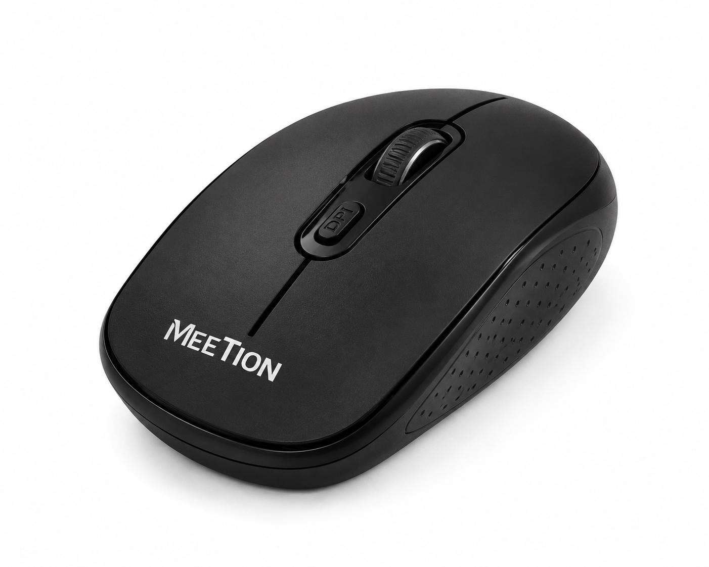 Meetion C4130 - طقم كيبورد وماوس لاسلكي - اتصال 2.4GHz - Full-Size - Silent Keys - مسند معصم - ماوس 1600 DPI - USB-A وUSB-C