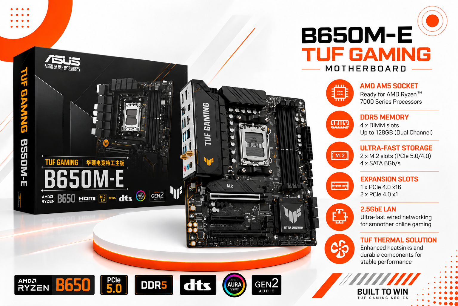 ASUS TUF GAMING B650M-E