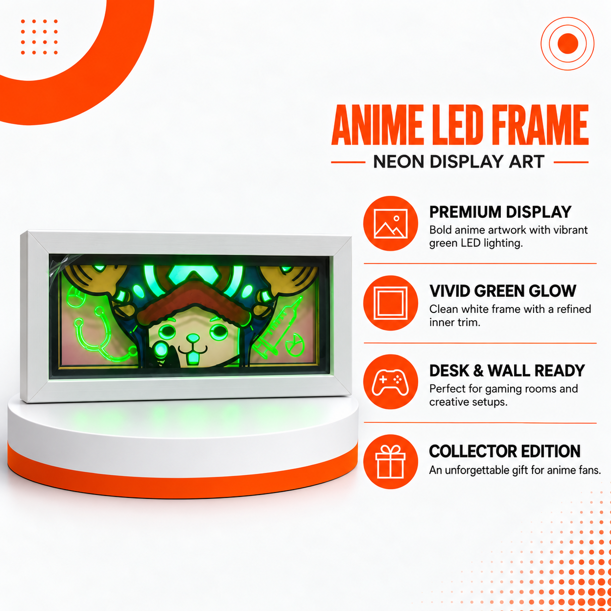 إطار أنمي LED مضيء – Anime LED Frame
