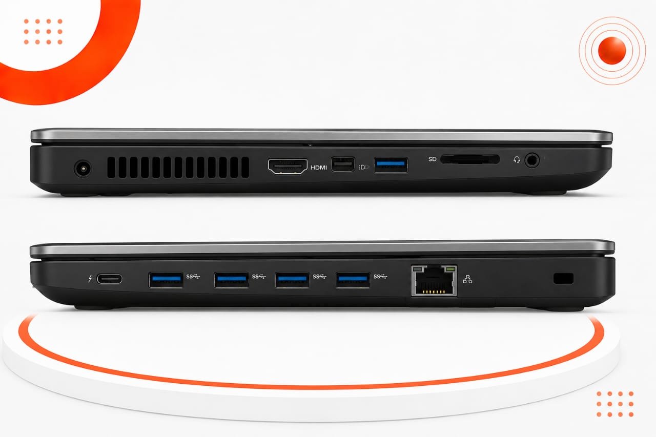 Dell Precision 15 7000 Series (7520) - المعالج Intel Core i7-7820HQ الجيل السابع - الرام 16GB DDR4 - التخزين 512GB SSD NVMe - كرت الشاشة AMD Radeon Pro WX 4130 سعة 2GB - الشاشة 15.6 إنش FHD - نظام التشغيل Windows 10