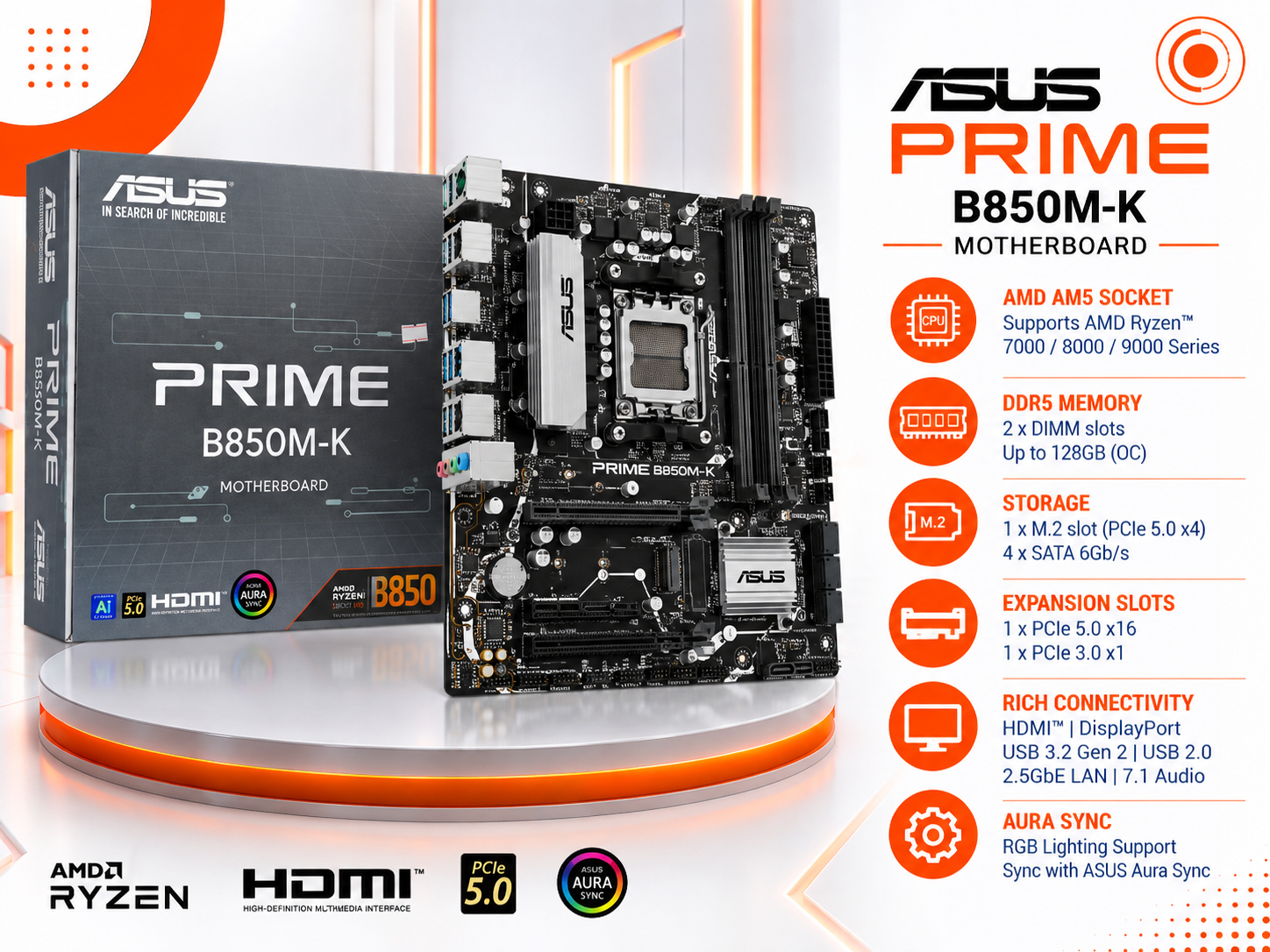 ASUS PRIME B850M-K