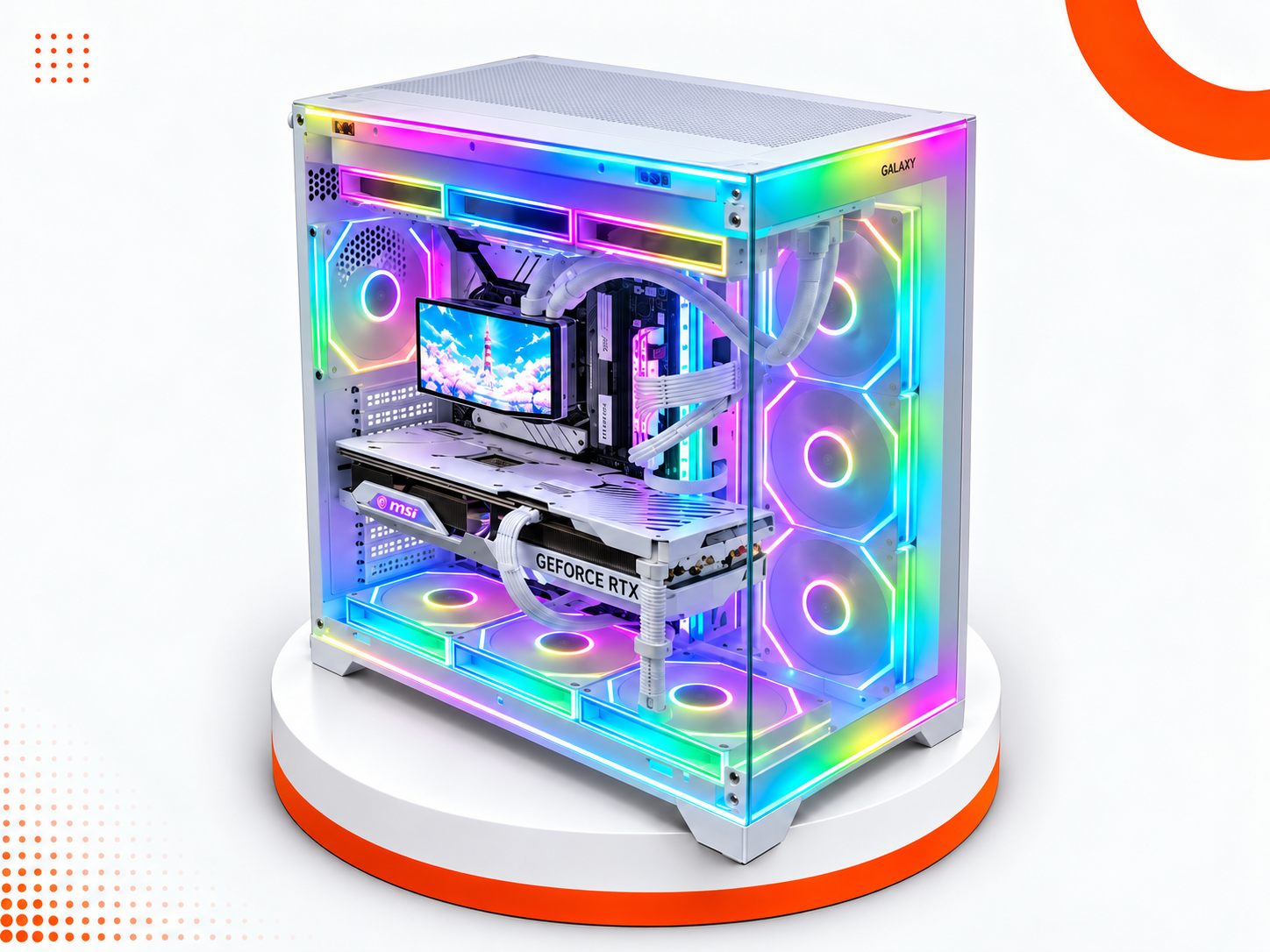 جهاز Gaming PC Galaxy Build