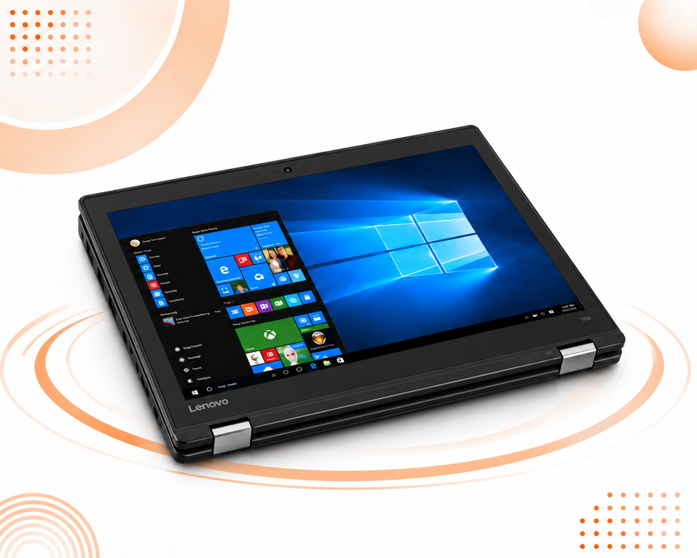 Lenovo Yoga 460 لابتوب عملي ومرن بتصميم 360° قابل للتحويل إلى تابلت، مناسب للدراسة والعمل والاستخدام اليومي.