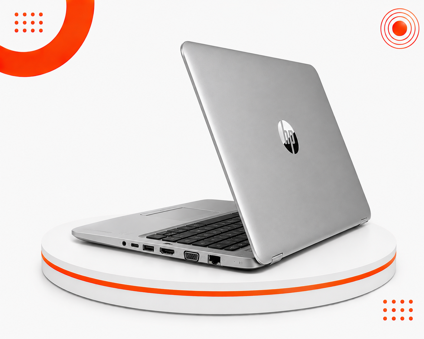 HP EliteBook 1040 G3 - المعالج Intel Core i7-6500U الجيل السادس - الرام 8GB - التخزين 256GB SSD - كرت الشاشة Intel HD Graphics 520 - الشاشة 14 إنش 2K QHD - تصميم Premium Business Ultrabook - الجهاز مستعمل - نظام التشغيل Windows 10