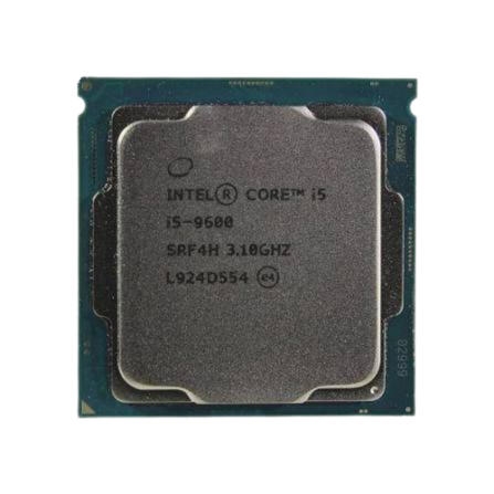 معالج Intel Core i5-9600 جيل تاسع بسرعة تصل إلى 4.60GHz عبر تقنية Turbo Boost، سداسي النواة (6-Cores) مع 6 خيوط معالجة، كاش 9MB، كرت شاشة مدمج Intel UHD Graphics 630، متوافق مع مقبس LGA 1151 (مستعمل)