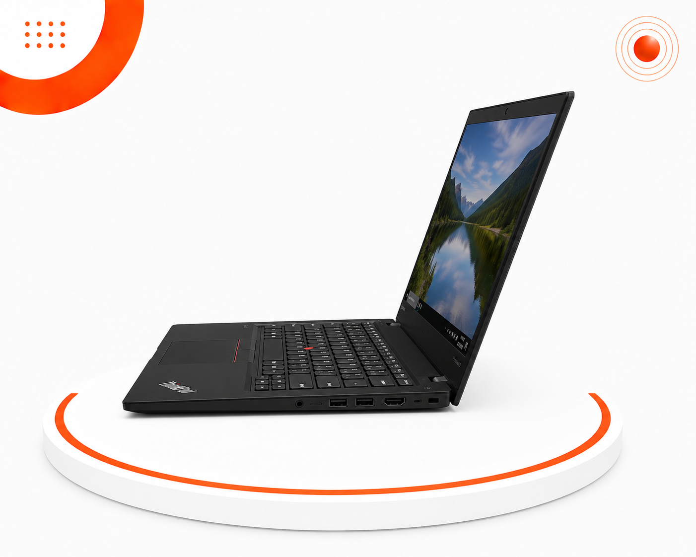 Lenovo ThinkPad X1 Carbon الجيل الخامس - Intel Core i7 الجيل السابع - رام 8GB - تخزين 256GB SSD - شاشة 14 إنش FHD - اللون أسود