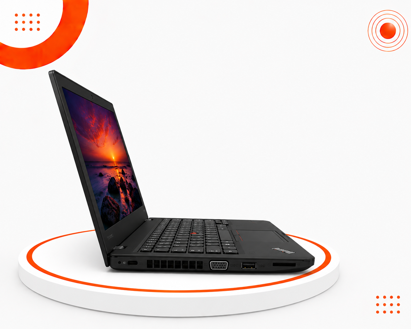 لينوفو ThinkPad T570 - المعالج Intel Core i5 الجيل السابع - الرام 8GB DDR4 - التخزين 256GB SSD NVMe - كرت الشاشة Intel HD Graphics 620 - اللون أسود - الشاشة 15.6 إنش FHD IPS - كيبورد كامل مع Numpad - نظام التشغيل Windows 10