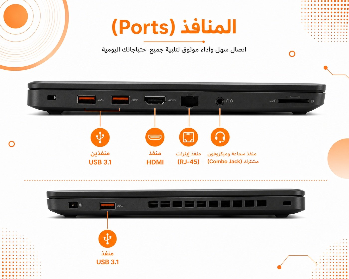 LENOVO 11E | المعالج: Intel Celeron N3450 | الرام: 4GB DDR3L | التخزين: 128GB SSD NVMe | الشاشة: 14 بوصة HD | معدل التحديث: 60Hz | نظام التشغيل: Windows 10 Pro