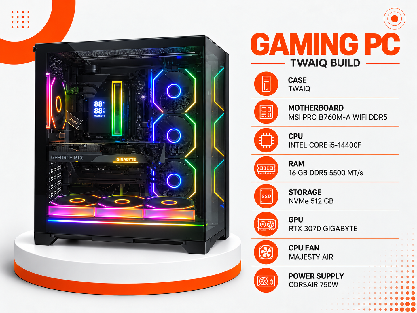 تجميعة Gaming PC – TWAIQ Build