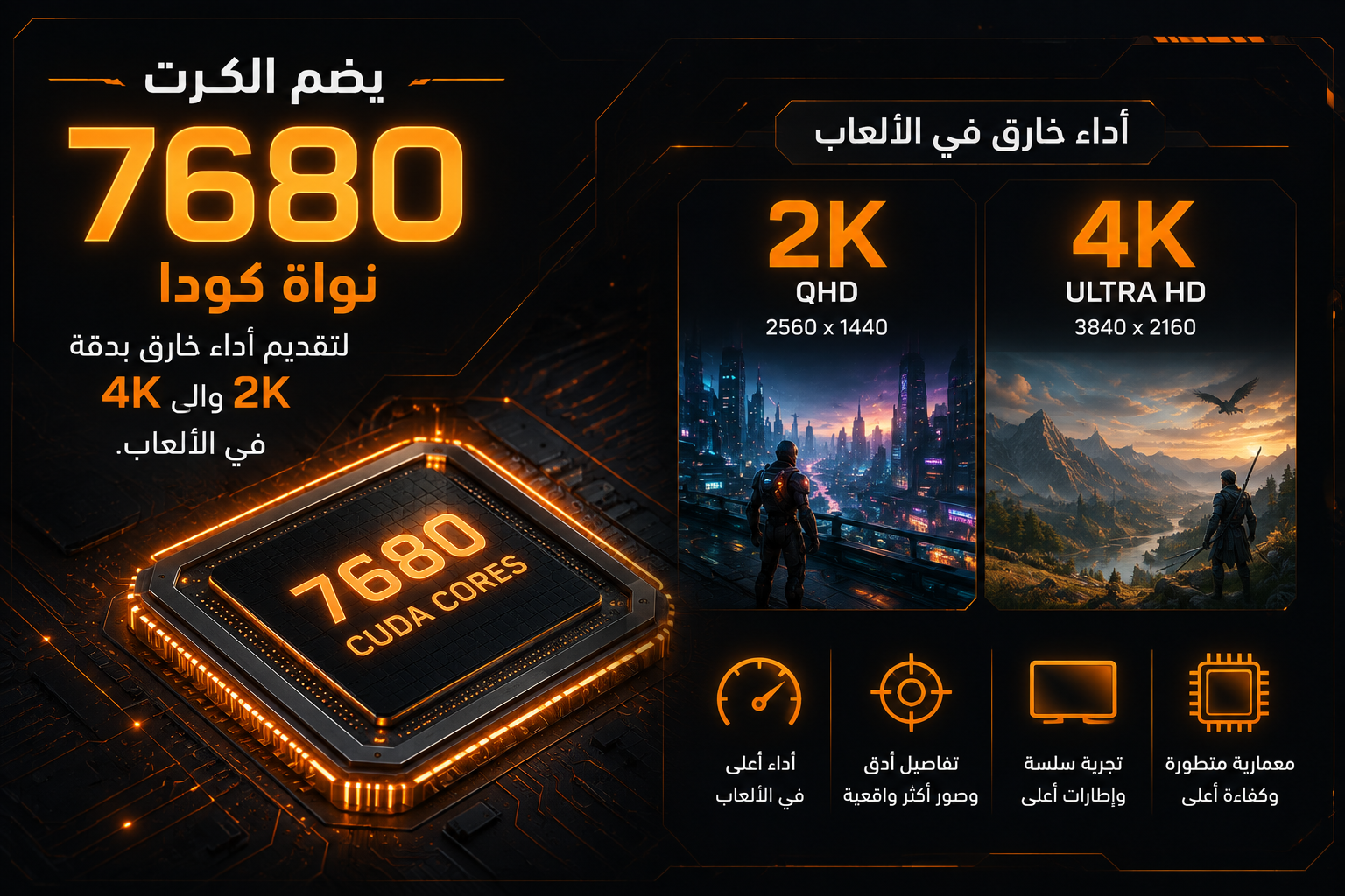كرت شاشة MSI GeForce RTX 4070 Ti GAMING X TRIO سعة 12GB GDDR6X، نظام تبريد TRI FROZR 3، مراوح TORX Fan 5.0 (مستعمل)