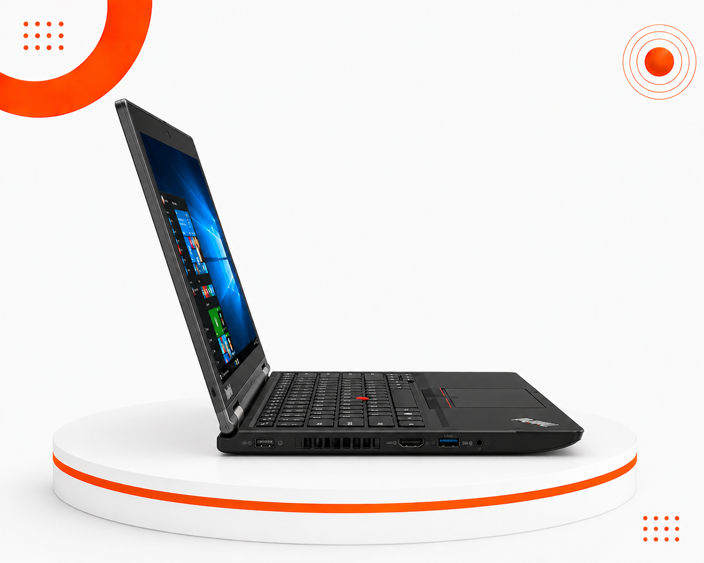 لينوفو ThinkPad Yoga 12 - المعالج Intel Core i5 الجيل الخامس - الرام 4GB DDR3L - التخزين 128GB SSD - كرت الشاشة Intel HD Graphics 5500 - اللون أسود - الشاشة 12.5 إنش IPS Touch قابلة للدوران 360° - تصميم 2 في 1 - نظام التشغيل Windows 10