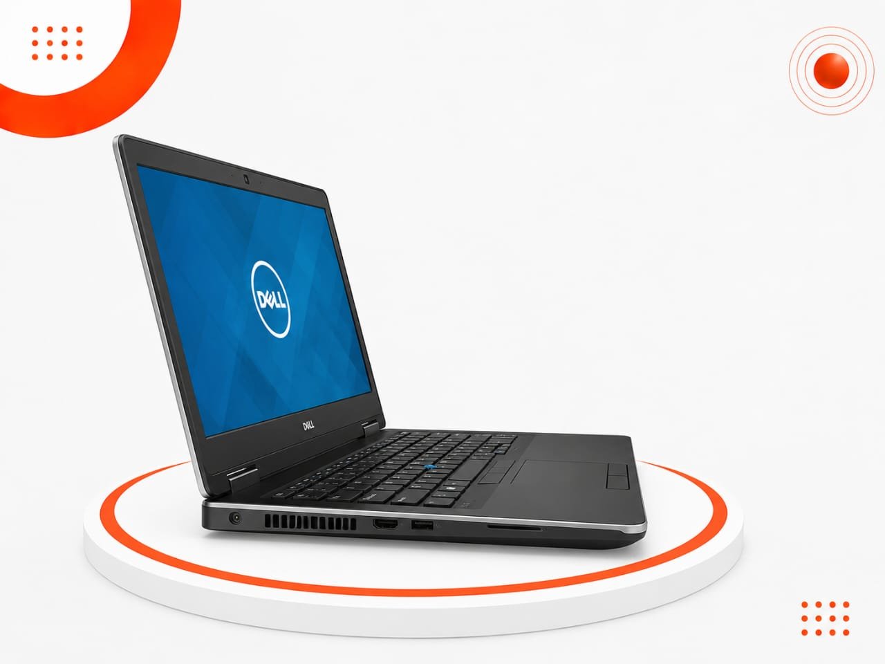 Dell Precision 15 7000 Series (7520) - المعالج Intel Core i7-7820HQ الجيل السابع - الرام 16GB DDR4 - التخزين 512GB SSD NVMe - كرت الشاشة AMD Radeon Pro WX 4130 سعة 2GB - الشاشة 15.6 إنش FHD - نظام التشغيل Windows 10