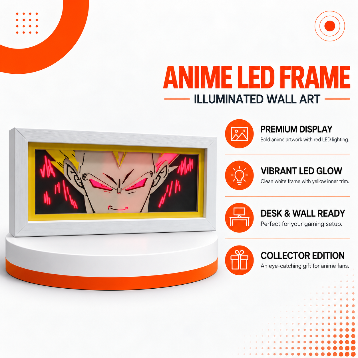 إطار أنمي LED مضيء – Anime LED Frame