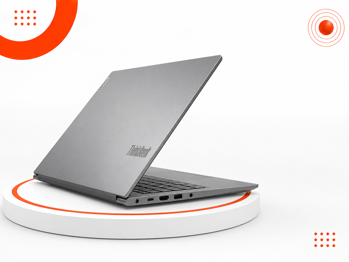 Lenovo ThinkBook 15 G3 ACL (21A4) - المعالج AMD Ryzen 5 5500U - الرام 8GB DDR4 - التخزين 256GB M.2 NVMe SSD - كرت الشاشة AMD Radeon Graphics (Vega 7) - اللون Mineral Grey - الشاشة 15.6 إنش FHD - تصميم نحيف وخفيف الوزن - نظام التشغيل Windows 10