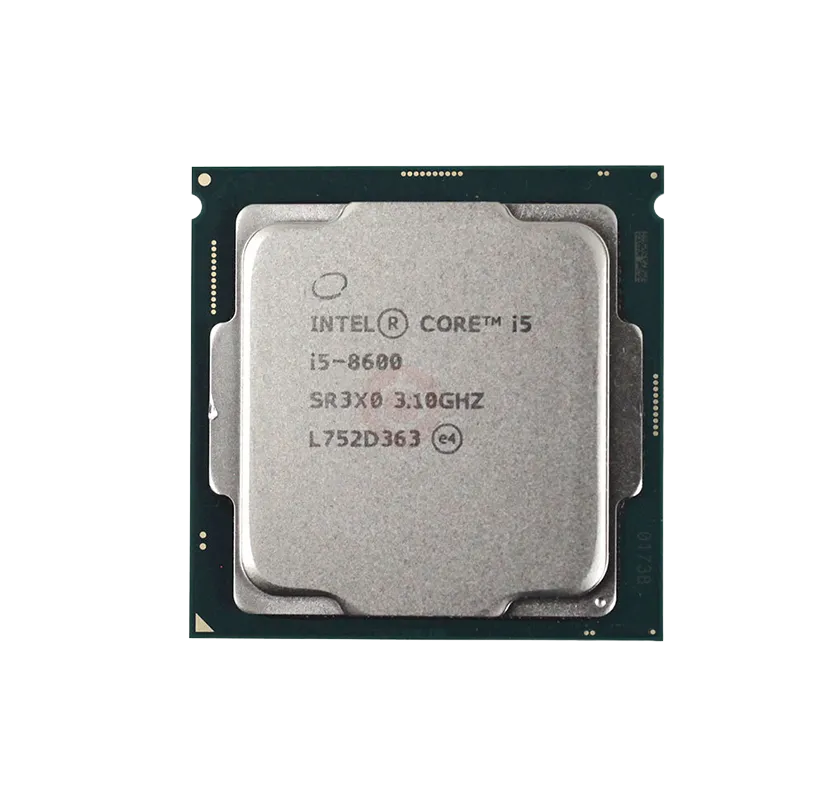 معالج Intel Core i5-8600 جيل 8، بسرعة تصل إلى 4.30GHz، يحتوي على 6 أنوية و 6 مسارات، كاش 9MB Intel Smart Cache، سوكيت LGA1151، مزود بمعالج رسومي Intel UHD Graphics 630 (مستعمل)
