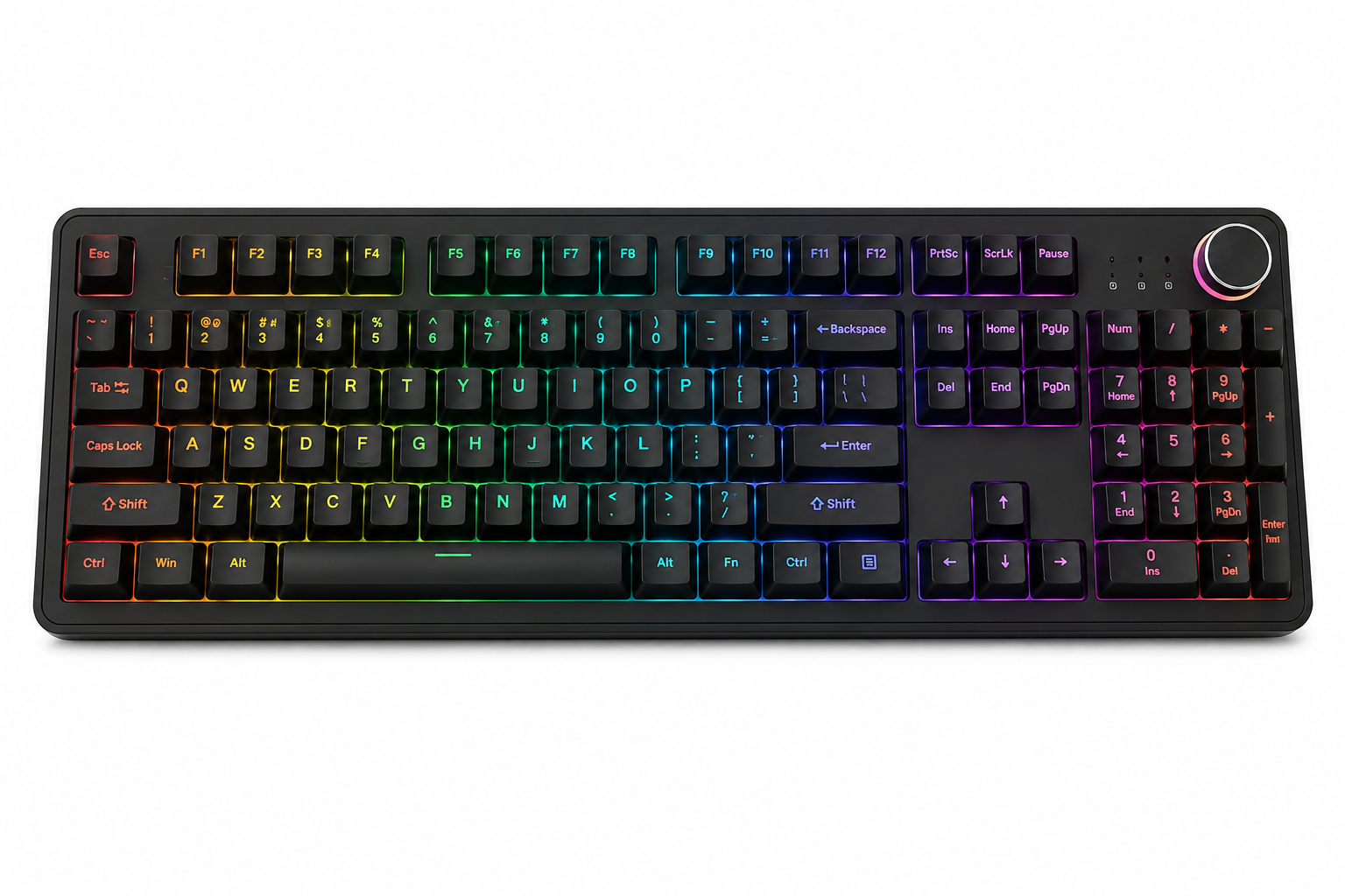 E-YOOSO Z-99 - كيبورد ميكانيكي 98% - لوحة أرقام Numpad - اتصال Tri-Mode - Gasket Mount - Hot-Swap - إضاءة RGB - بطارية حتى 4000mAh