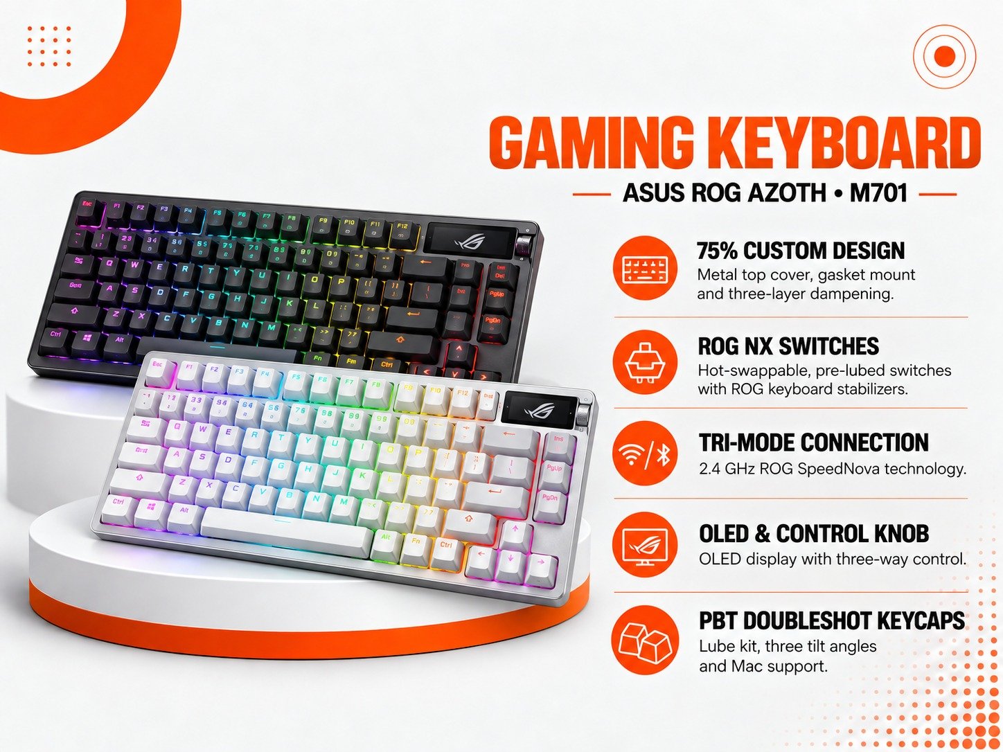 كيبورد ASUS ROG Azoth M701
