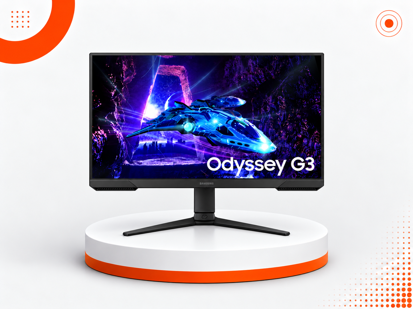 Samsung Odyssey G3 27" Gaming Monitor – 180Hz – Full HD(open box)