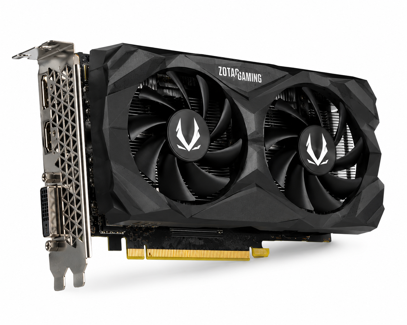 كرت شاشة ZOTAC GAMING GeForce GTX 1660 SUPER سعة 6GB GDDR6، تبريد ثنائي Dual Fan، تصميم مدمج، لوحة خلفية للحماية (مستعمل)