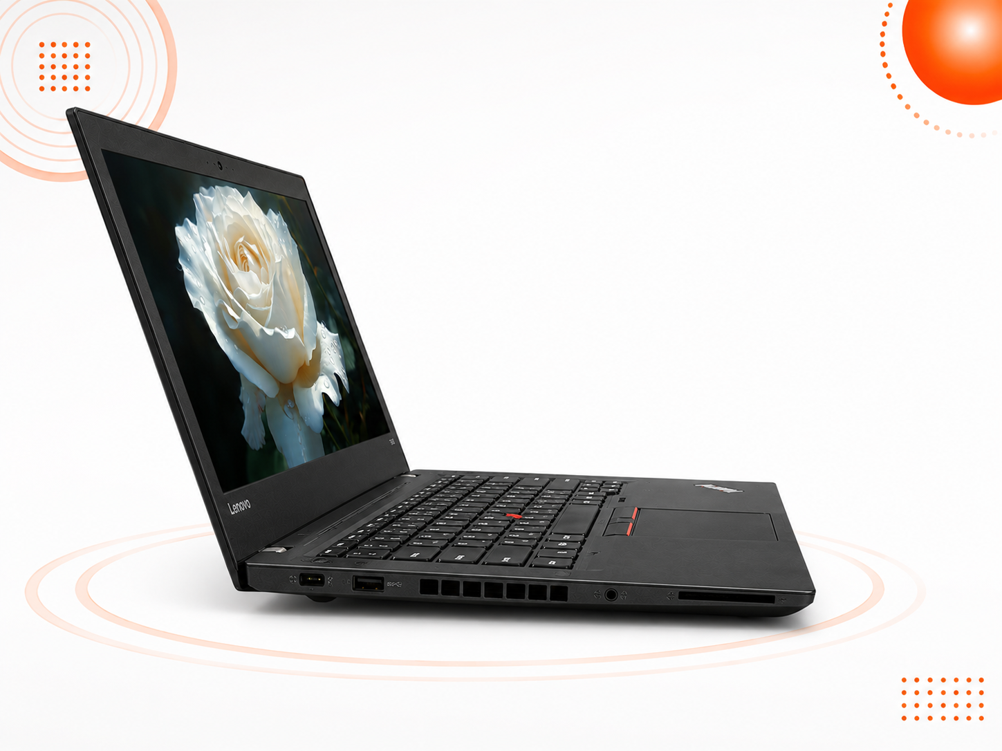 لينوفو T470 - المعالج Intel Core i5 الجيل السابع - الرام 8GB DDR4 - التخزين 256GB SSD - الشاشة 14.0 إنش FHD 60Hz - نظام التشغيل Windows 10 Pro