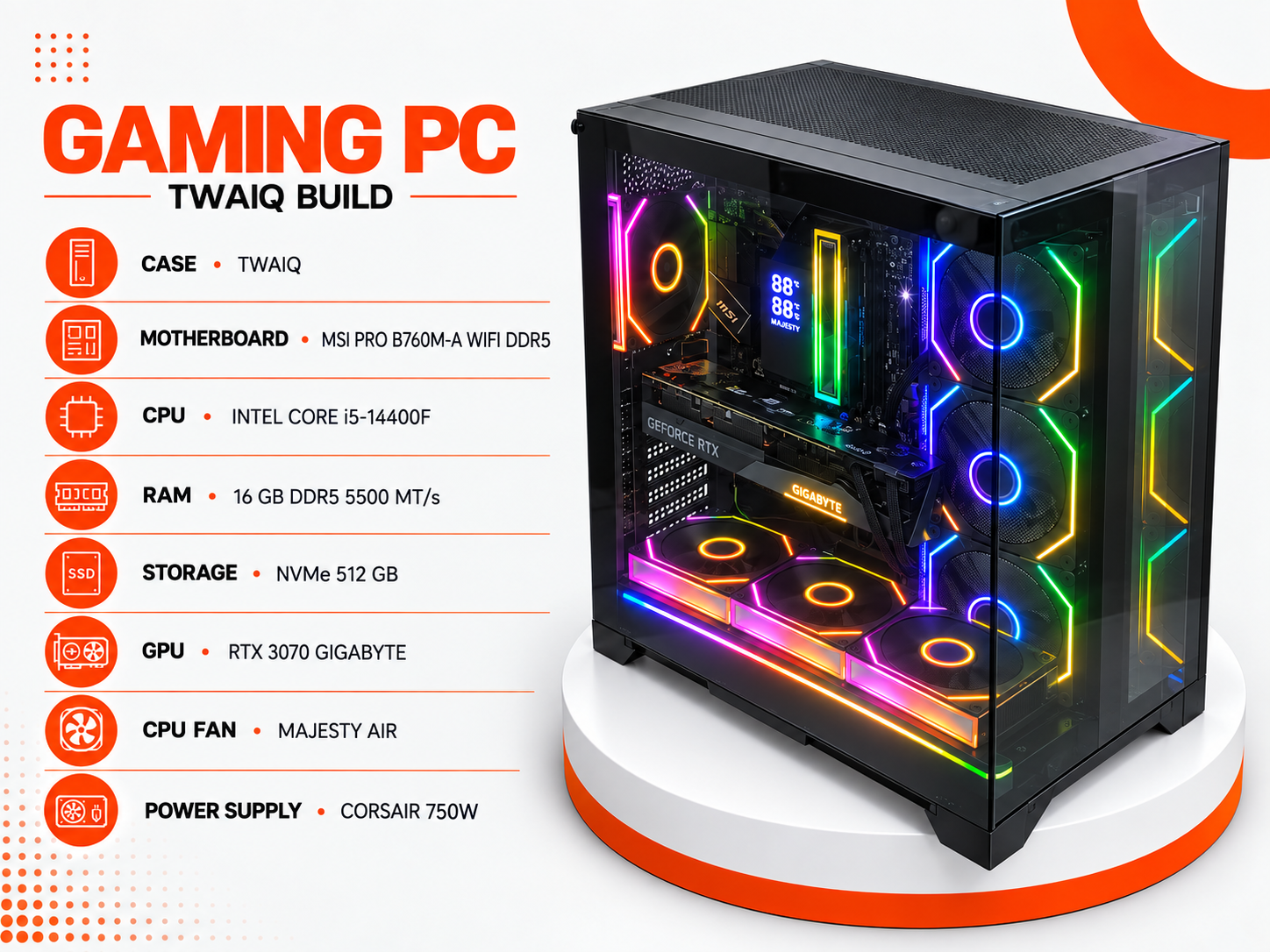 تجميعة Gaming PC – TWAIQ Build