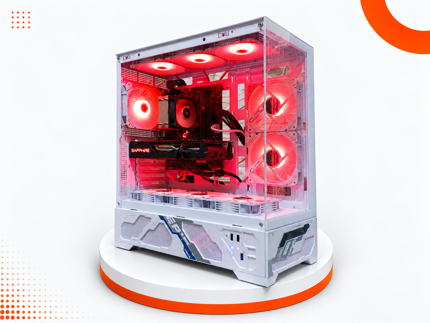 كمبيوتر ألعاب Gaming PC LC A30 – Intel Core i3-12100F | RX 5600 XT | 8GB DDR4