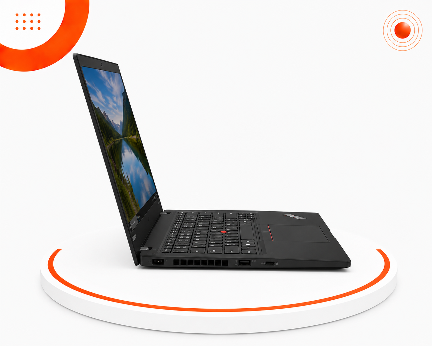 Lenovo ThinkPad X1 Carbon الجيل الخامس - Intel Core i7 الجيل السابع - رام 8GB - تخزين 256GB SSD - شاشة 14 إنش FHD - اللون أسود