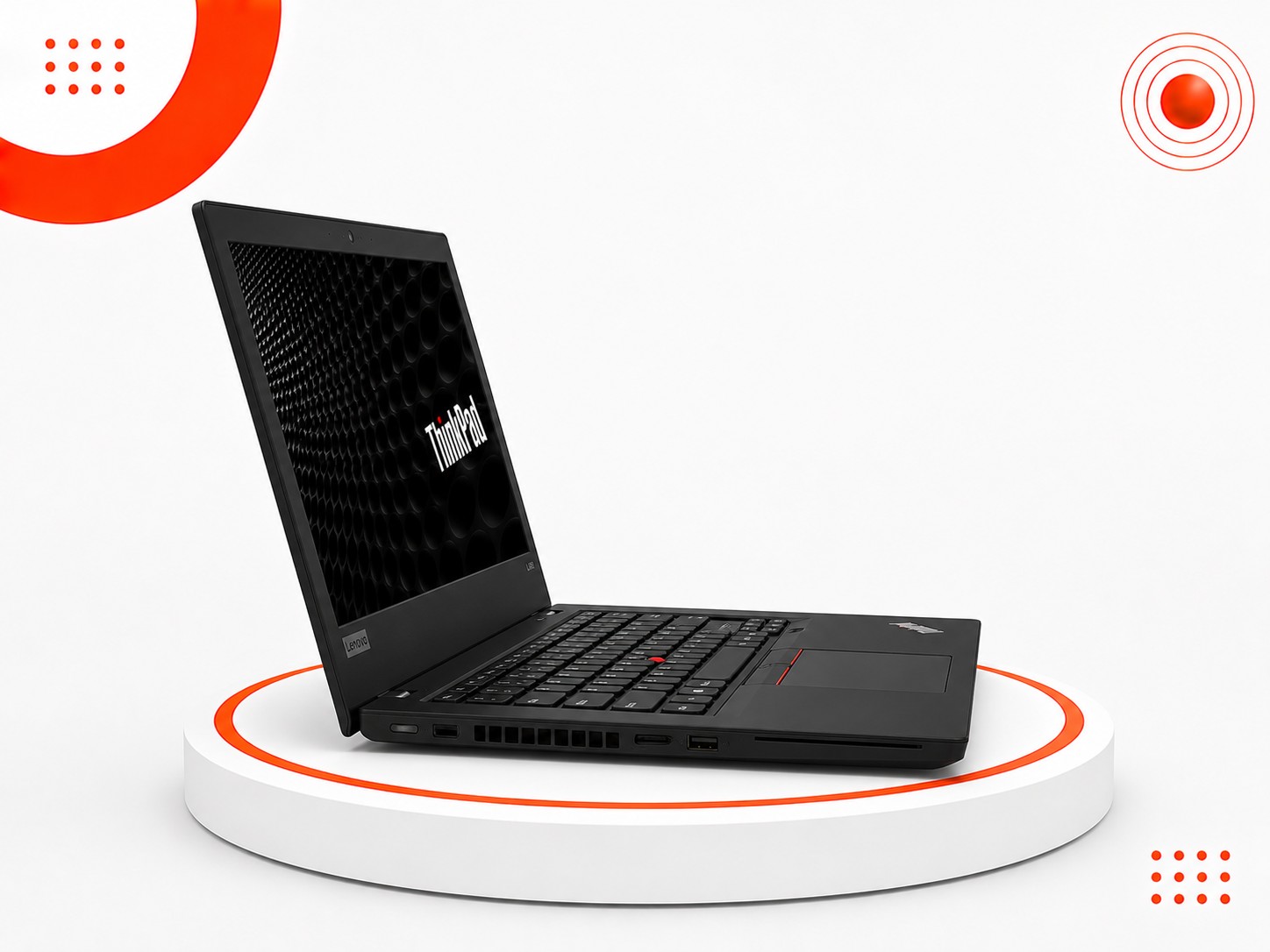 Lenovo ThinkPad L480 - المعالج Intel Core i5 الجيل الثامن - الرام 8GB DDR4 - التخزين 256GB M.2 NVMe SSD - كرت الشاشة Intel UHD Graphics 620 - اللون أسود - الشاشة 14 إنش FHD - تصميم أعمال متين - نظام التشغيل Windows 10