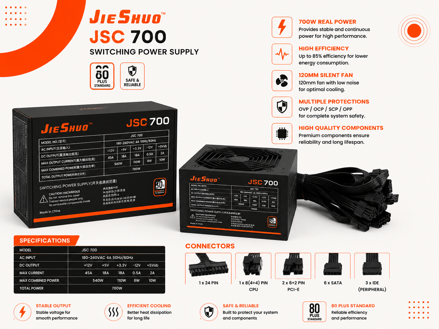 JieShuo JSC 700 – Power Supply