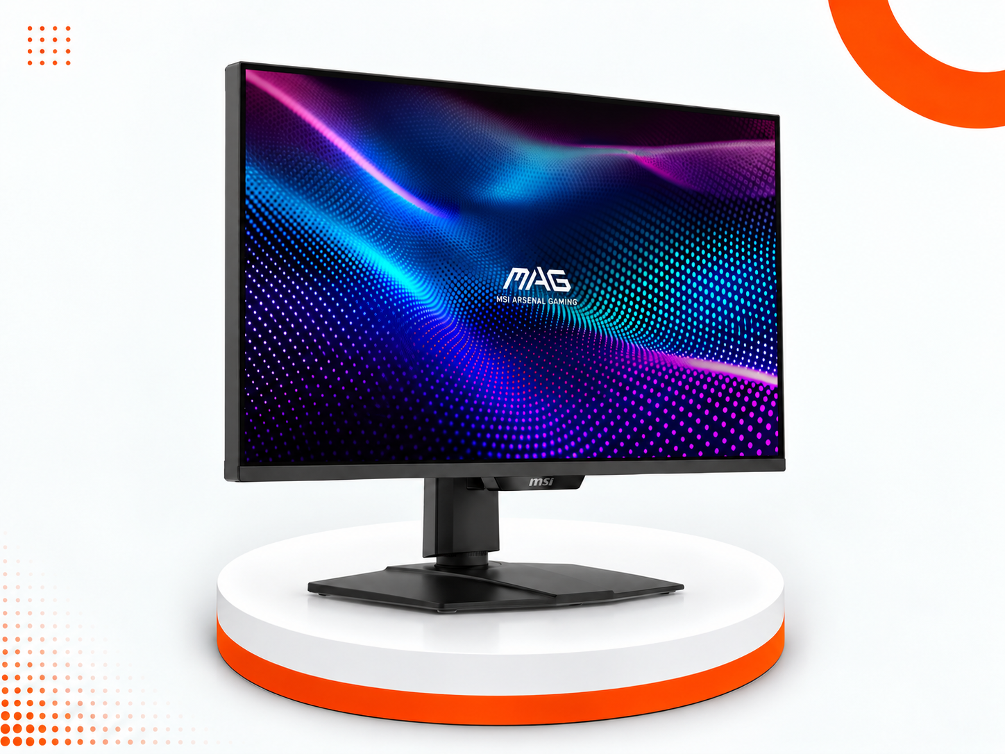 شاشة MSI MAG 274QPF X30MV Gaming مقاس 27 بوصة – WQHD، 300Hz، Rapid VA، Mini-LED، 0.5ms، DisplayHDR 1000