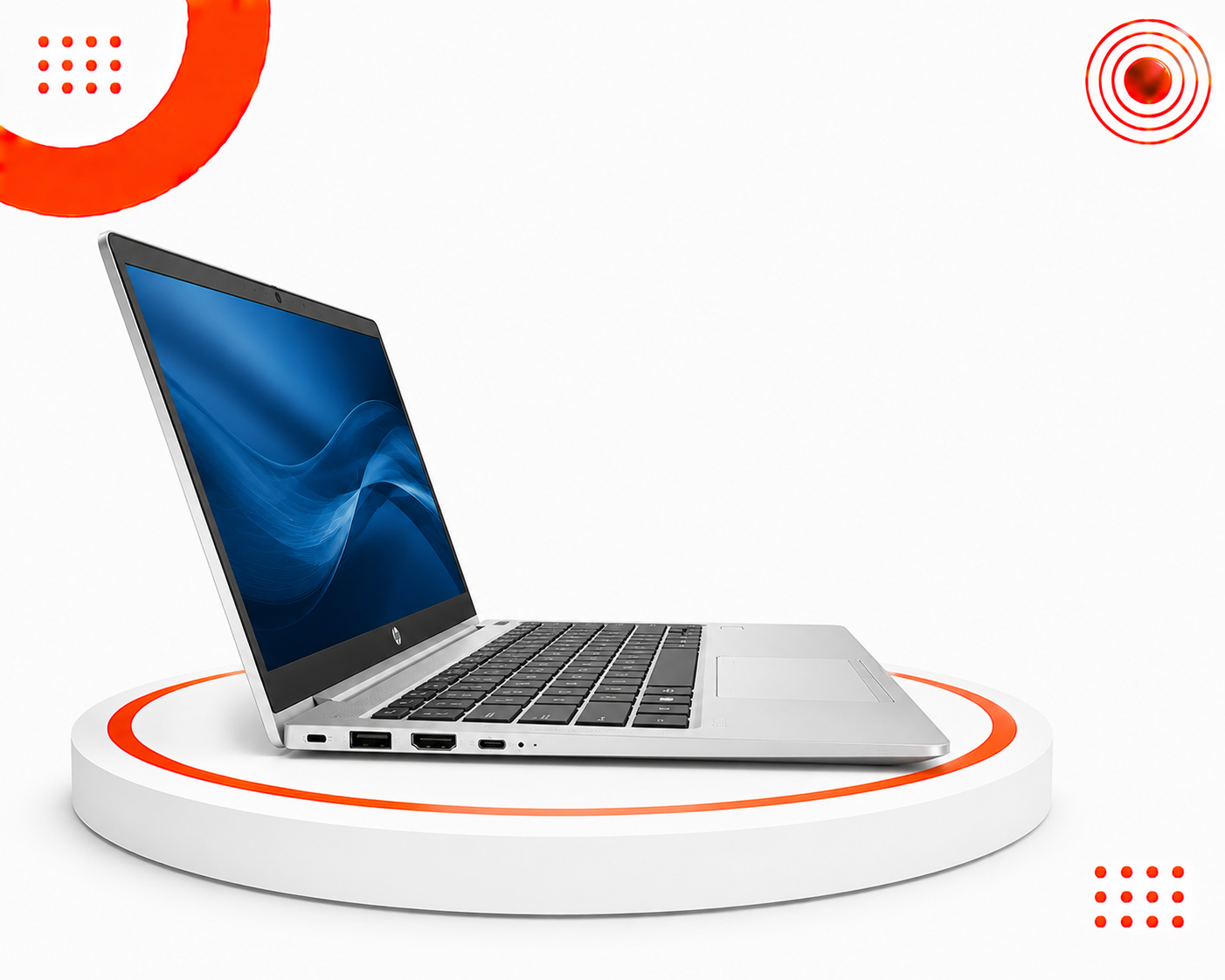 HP EliteBook 840 G8 - المعالج Intel Core i5 الجيل الحادي عشر - الرام 8GB DDR4 - التخزين 256GB SSD NVMe - كرت الشاشة Intel Iris Xe Graphics - اللون فضي - الشاشة 14 إنش FHD IPS - تصميم نحيف وخفيف - نظام التشغيل Windows 10
