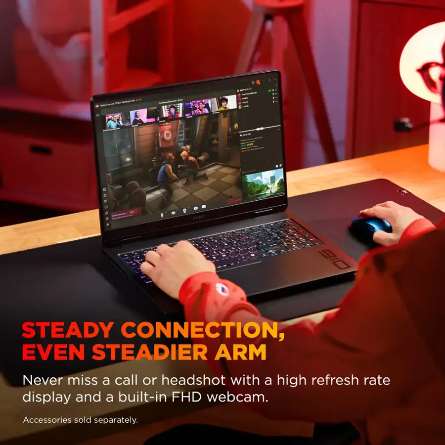 HP OMEN Slim Gaming Intel® Core Ultra 9 285H | 32GB DDR5 RAM , 1TB NVMe SSD | RTX 5070 (8GB) | 16-inch WQXGA 144Hz IPS Display | RGB Backlit Keyboard | Windows 11 | Shadow Black ~ 16-AN0075CL / B94T1UA#ABA
