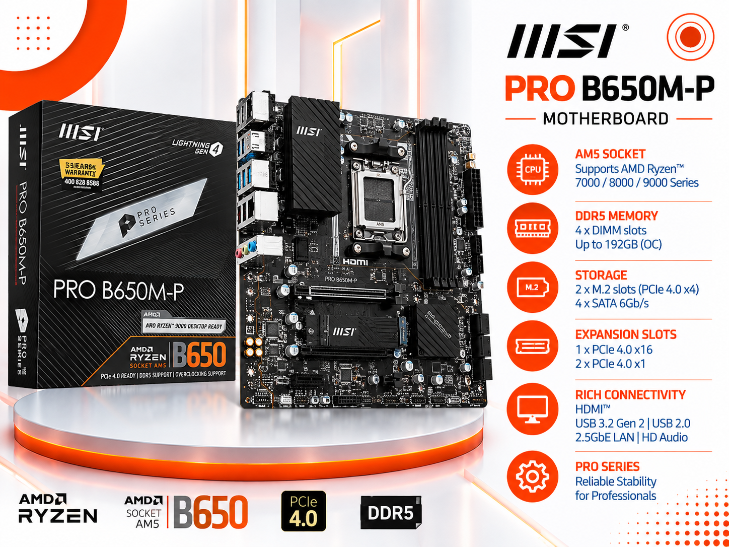 MSI PRO B650M-P