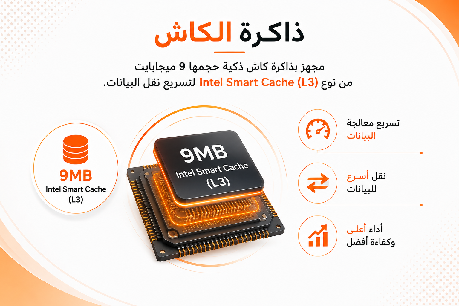معالج Intel Core i5-8400 جيل 8، بسرعة تصل إلى 4.00GHz، يحتوي على 6 أنوية و 6 مسارات، كاش 9MB Intel Smart Cache، سوكيت LGA1151 (مستعمل)