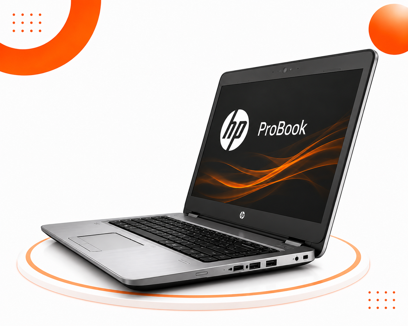 إتش بي ProBook 650 G3 - المعالج Intel Core i5 الجيل السادس HQ - الرام 8GB DDR4 - التخزين 256GB SSD - كرت الشاشة AMD سعة 2GB - الشاشة 15.6 إنش HD بتردد 60Hz - كيبورد كامل - نظام التشغيل Windows 10 Pro