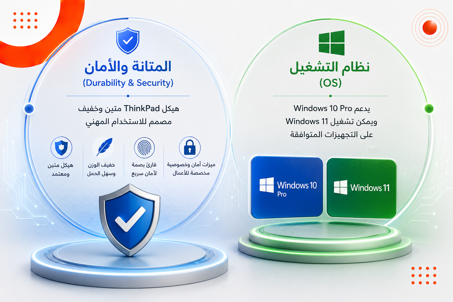 لينوفو ThinkPad T480s - المعالج Intel Core i5 الجيل الثامن - الرام 8GB DDR4 - التخزين 256GB M.2 NVMe SSD - كرت الشاشة Intel UHD Graphics 620 - اللون أسود - الشاشة 14 إنش FHD IPS  - نظام التشغيل Windows 10 / Windows 11 Pro